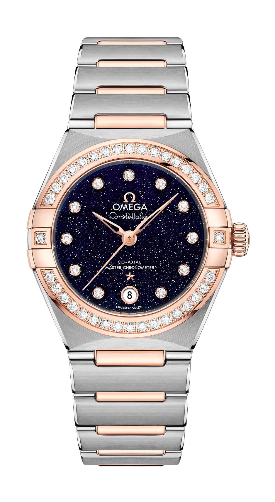 Omega Constellation luxury timepiece - detailed view