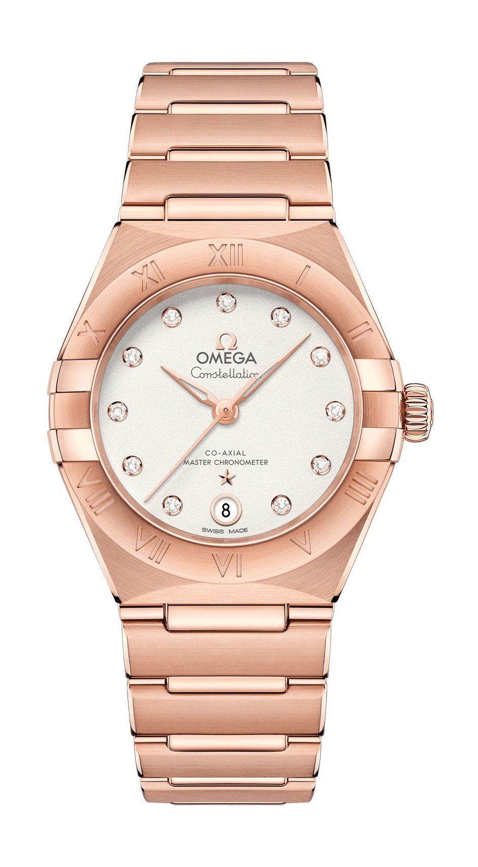 Omega Constellation luxury timepiece - detailed view