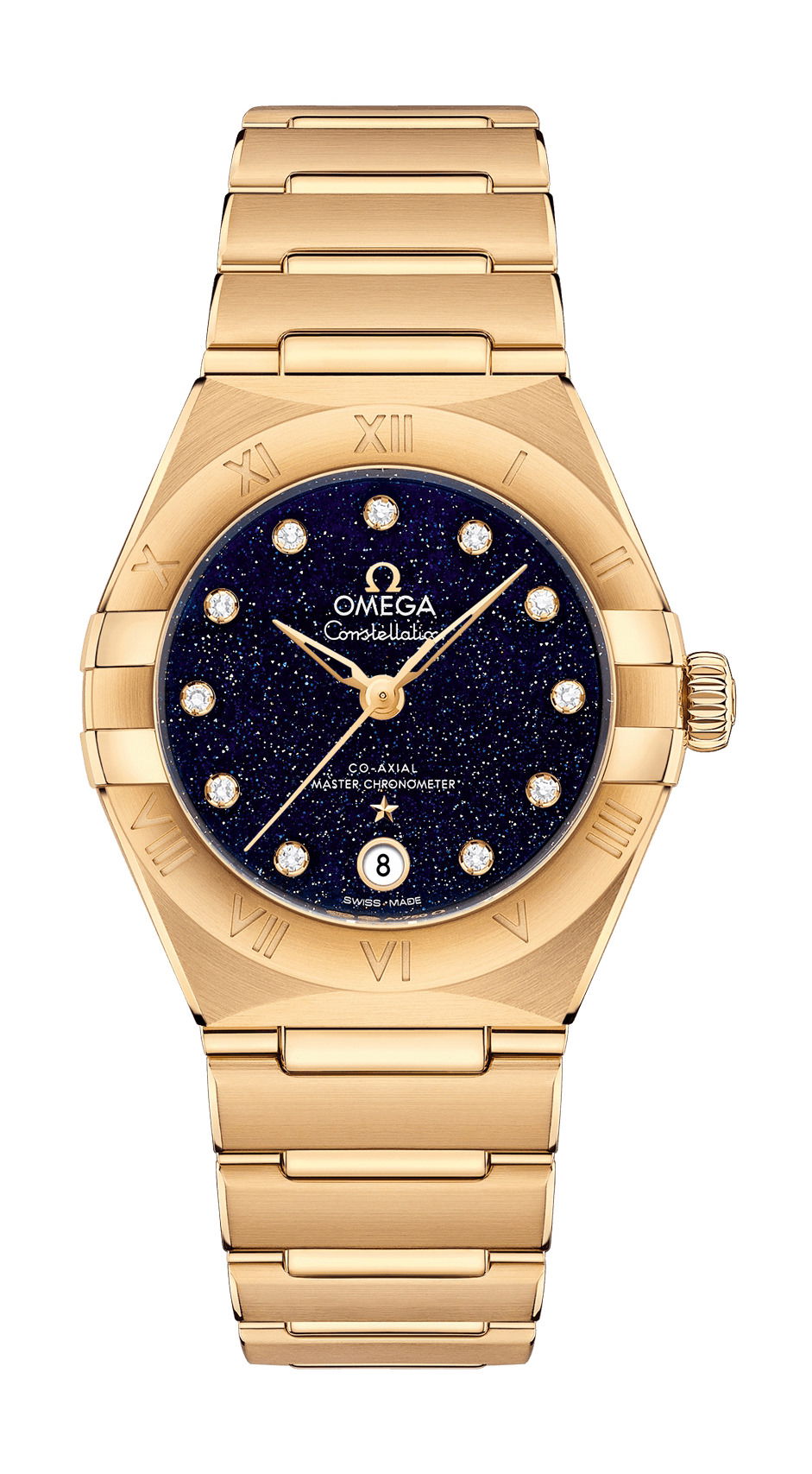 Omega Constellation luxury timepiece - detailed view