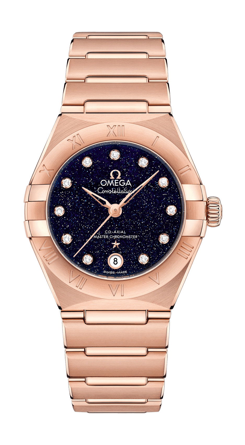 Omega Constellation luxury timepiece - detailed view