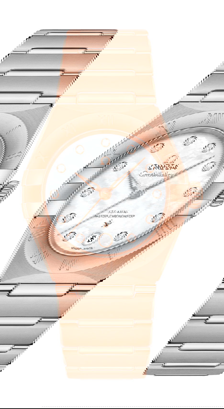 Omega Constellation luxury timepiece - detailed view