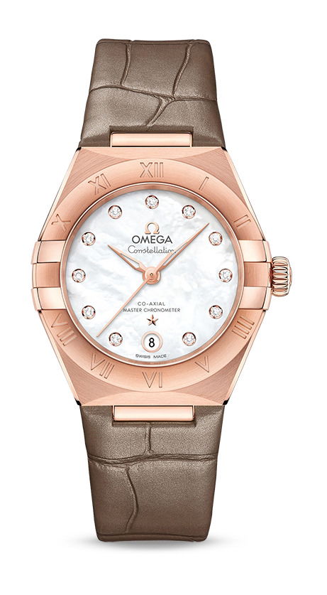 Omega Constellation luxury timepiece - detailed view