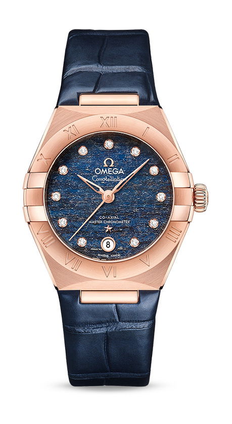 Omega Constellation luxury timepiece - detailed view