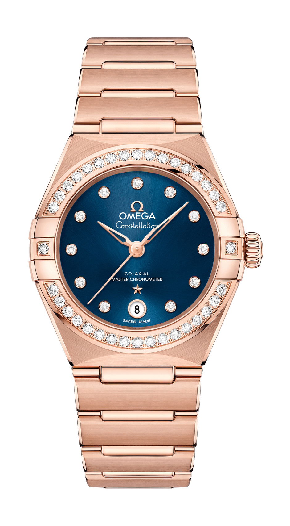 Omega Constellation luxury timepiece - detailed view