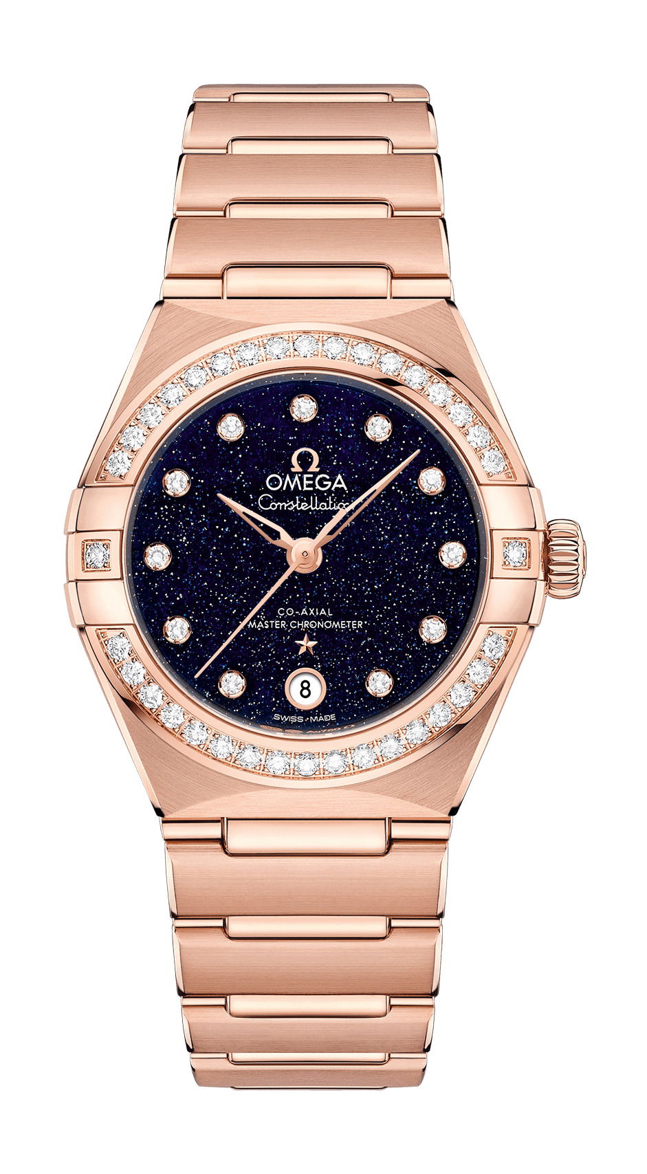 Omega Constellation luxury timepiece - detailed view
