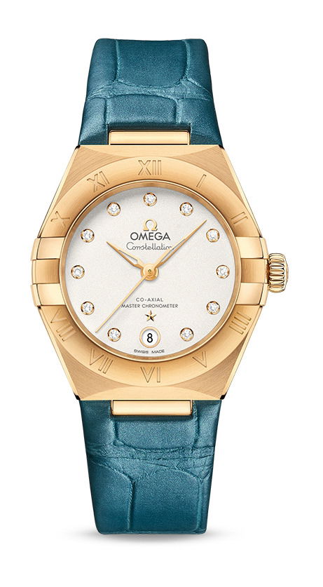 Omega Constellation luxury timepiece - detailed view