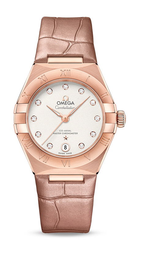 Omega Constellation luxury timepiece - detailed view
