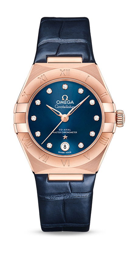 Omega Constellation luxury timepiece - detailed view