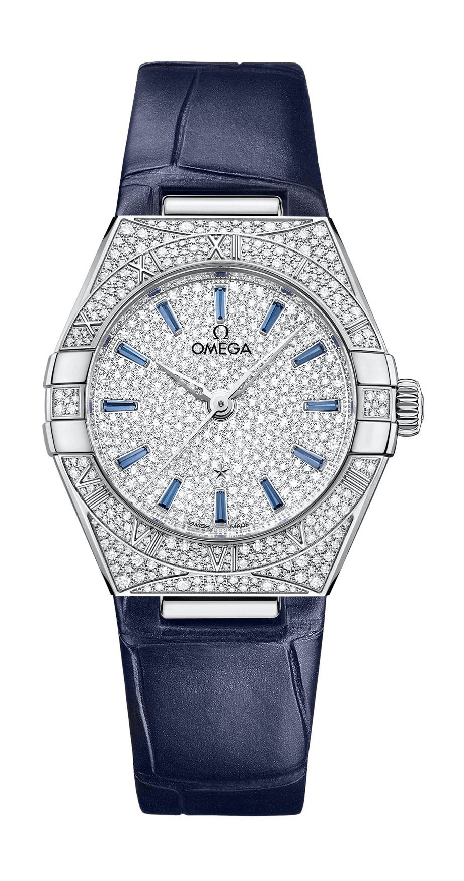 Omega Constellation luxury timepiece - detailed view