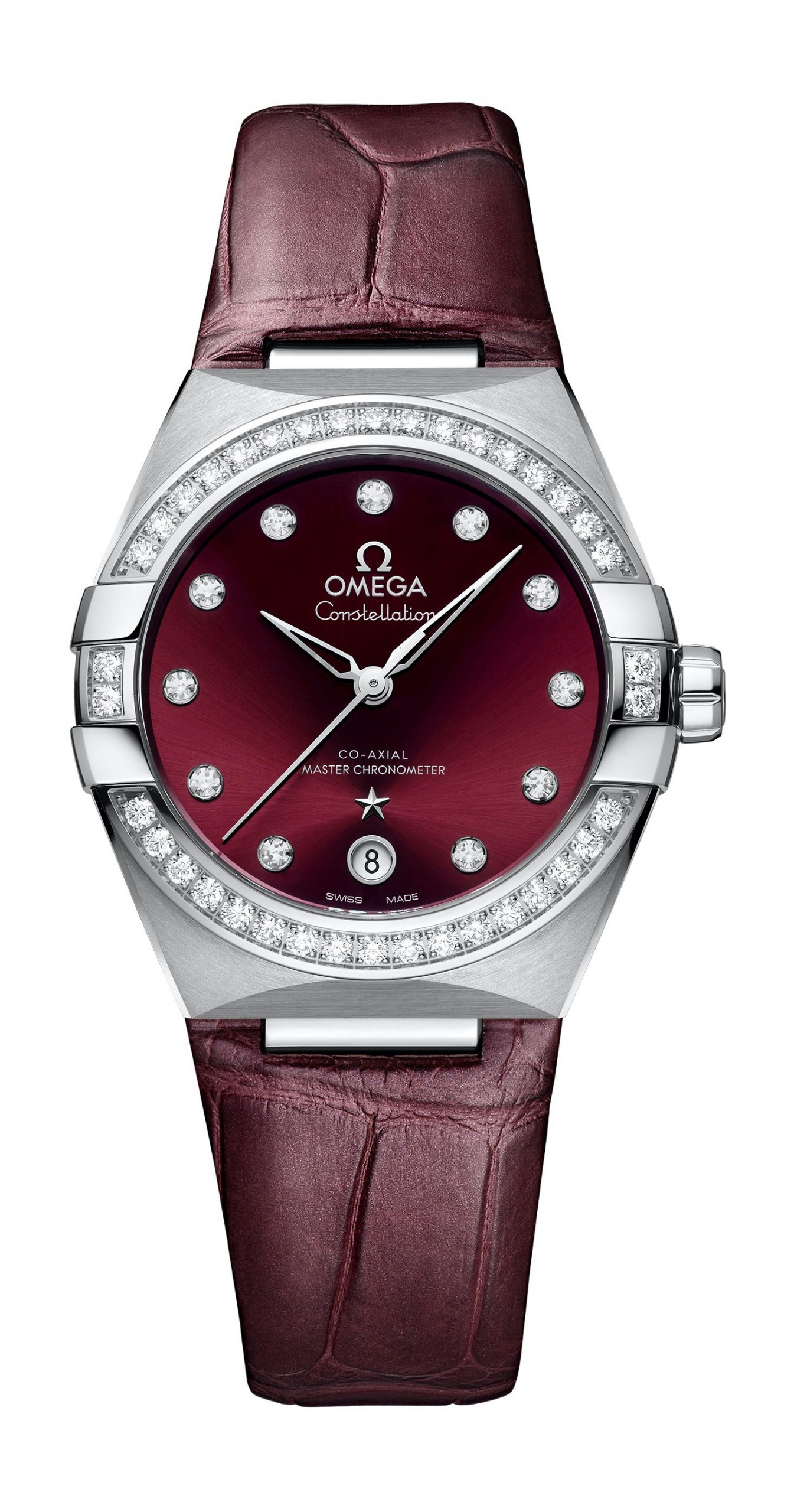 Omega Constellation luxury timepiece - detailed view