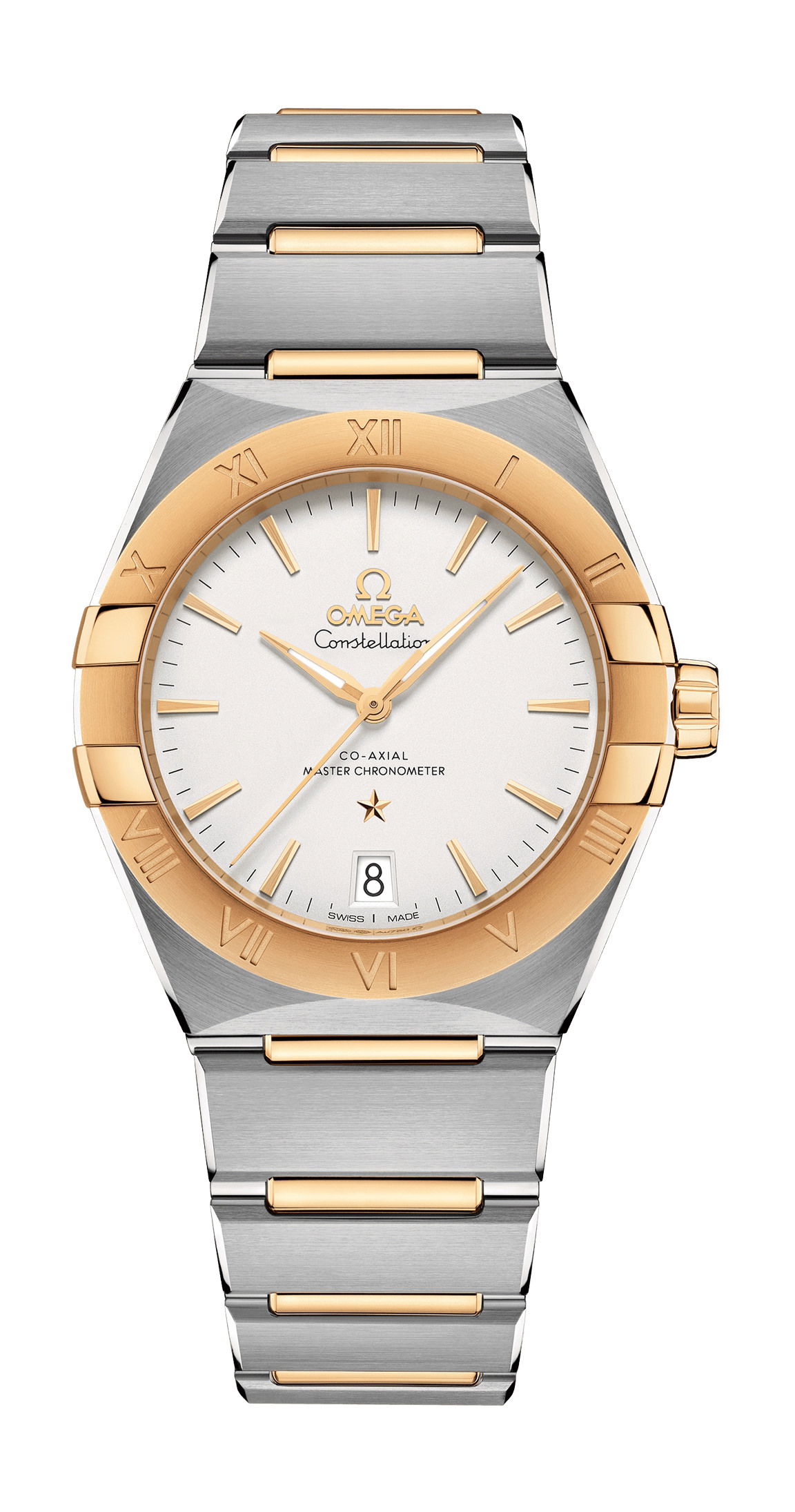 Omega Constellation luxury timepiece - detailed view