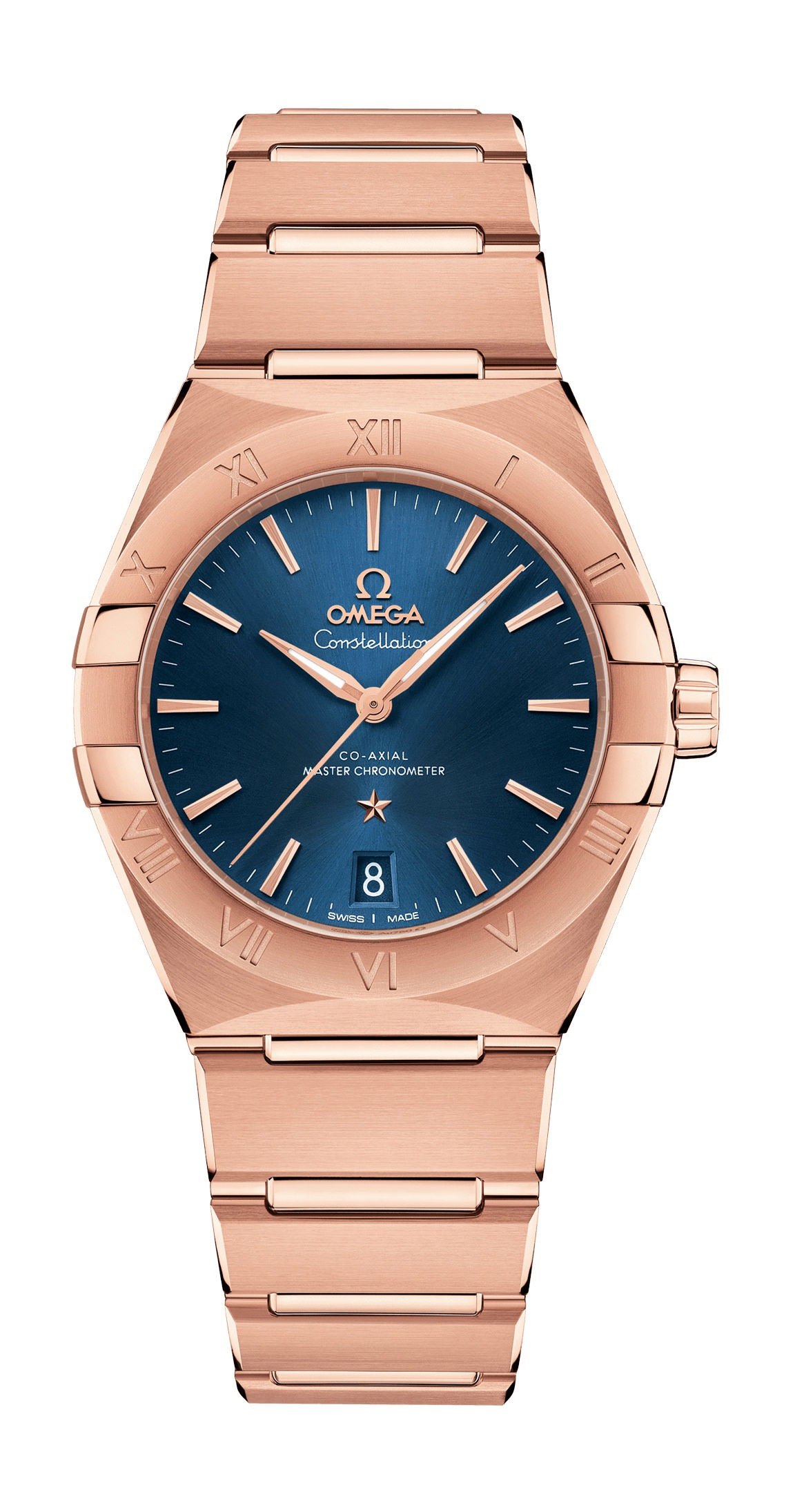 Omega Constellation luxury timepiece - detailed view
