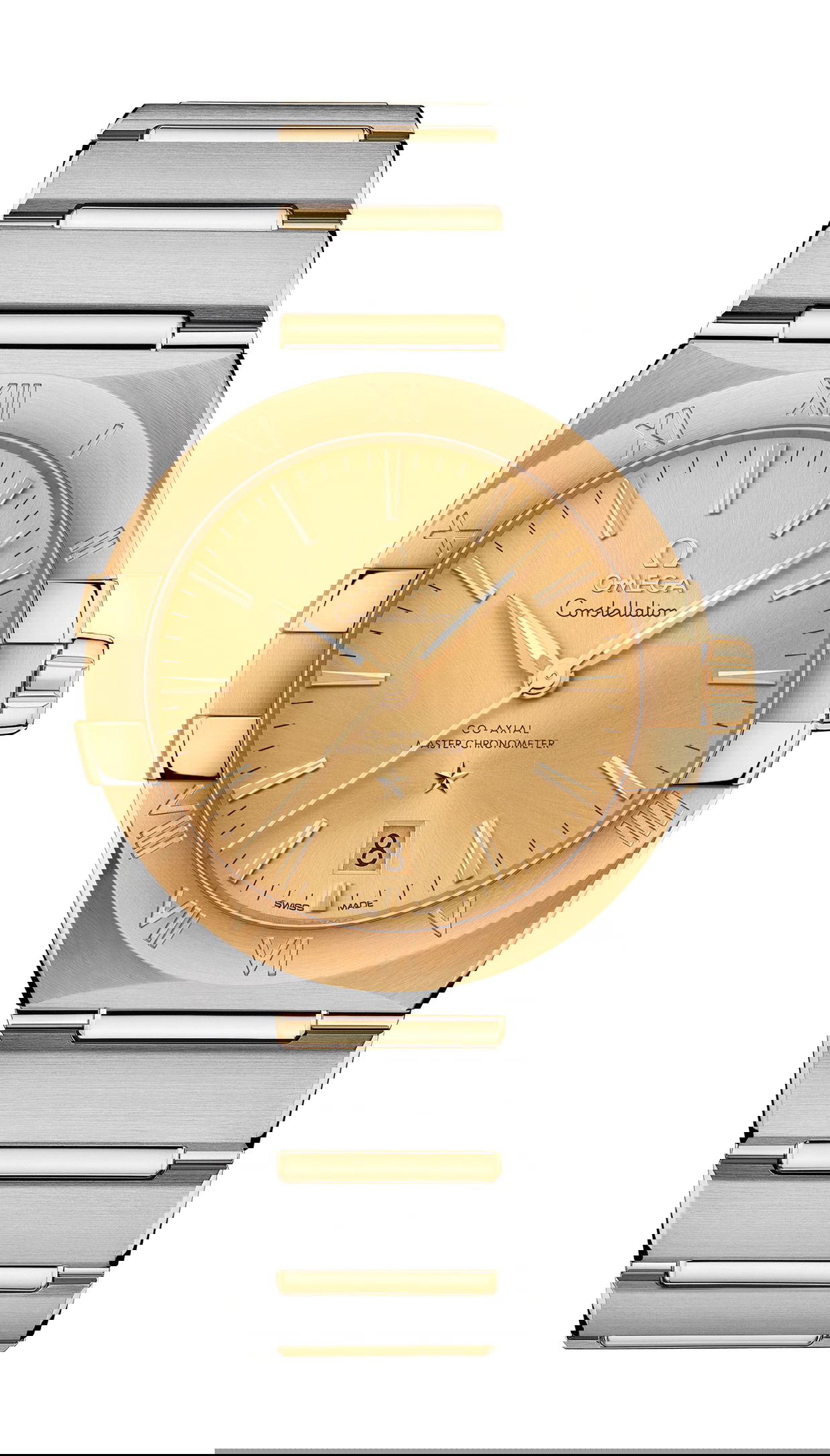 Omega Constellation luxury timepiece - detailed view
