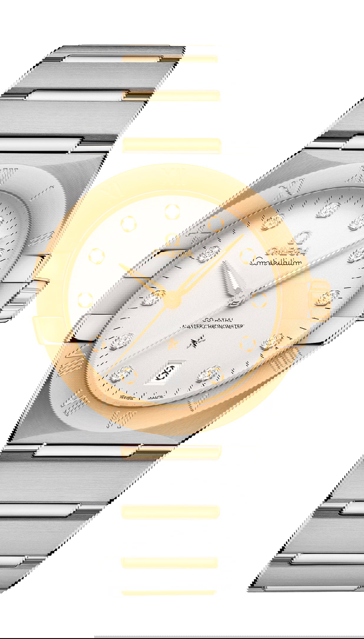 Omega Constellation luxury timepiece - detailed view