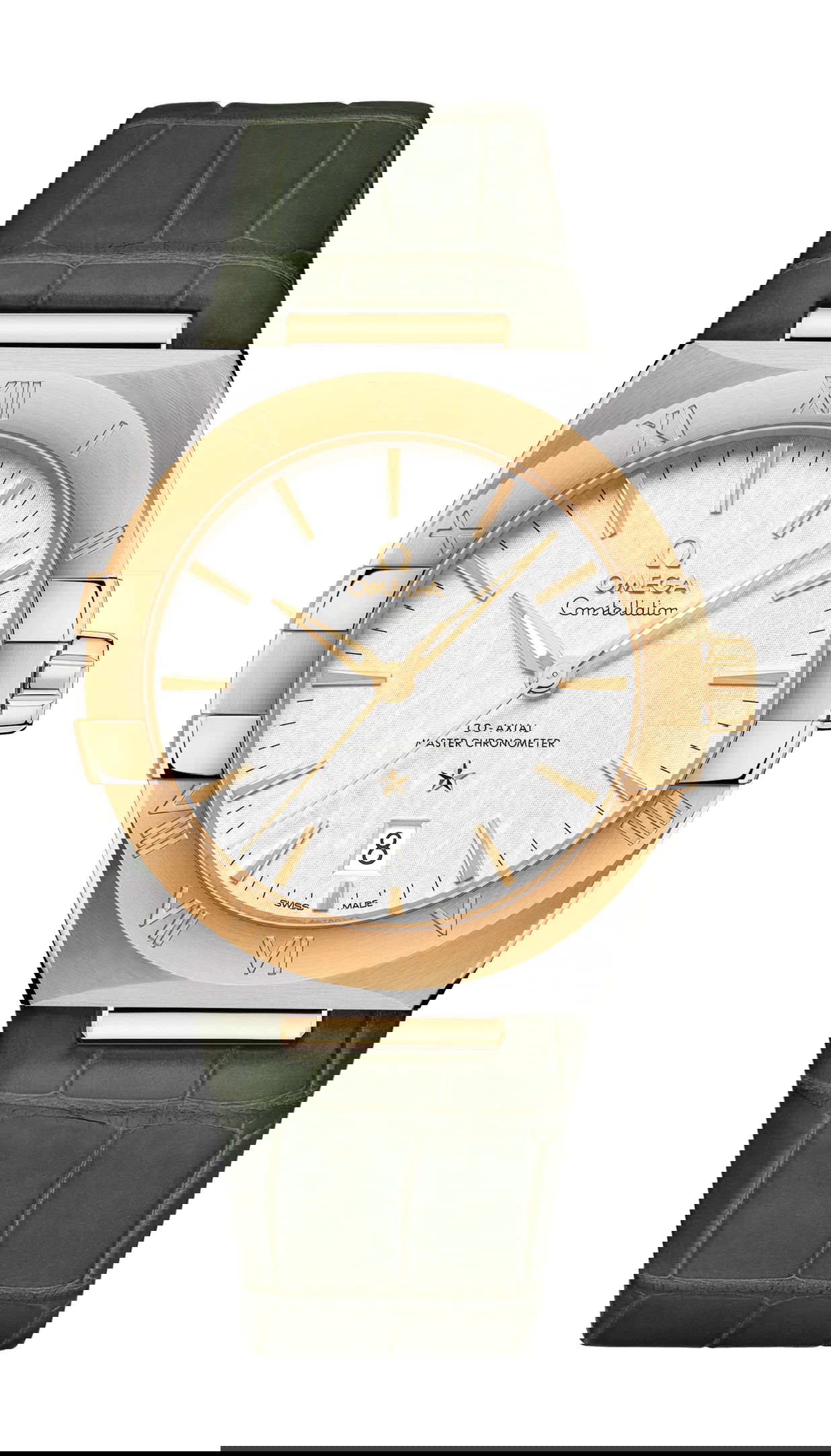Omega Constellation luxury timepiece - detailed view