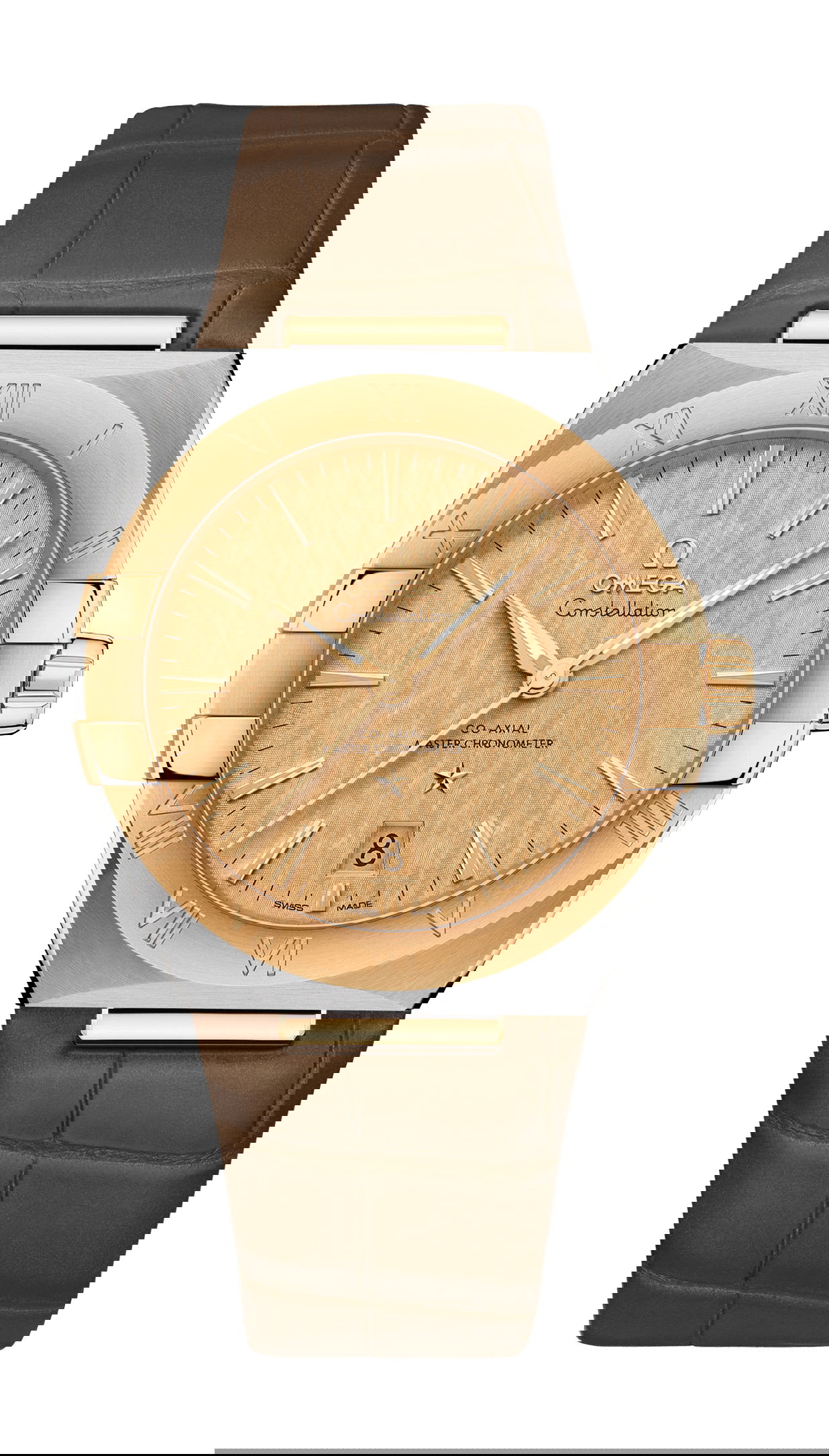 Omega Constellation luxury timepiece - detailed view