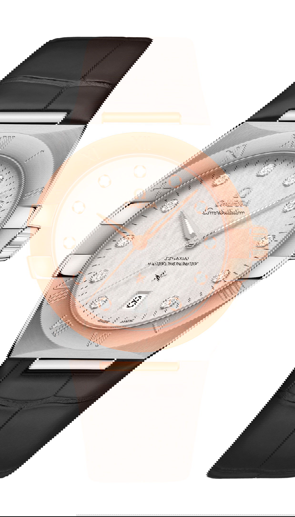 Omega Constellation luxury timepiece - detailed view