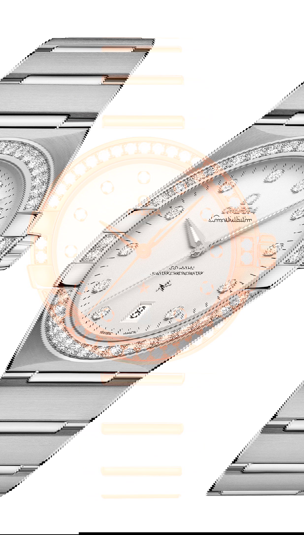 Omega Constellation luxury timepiece - detailed view