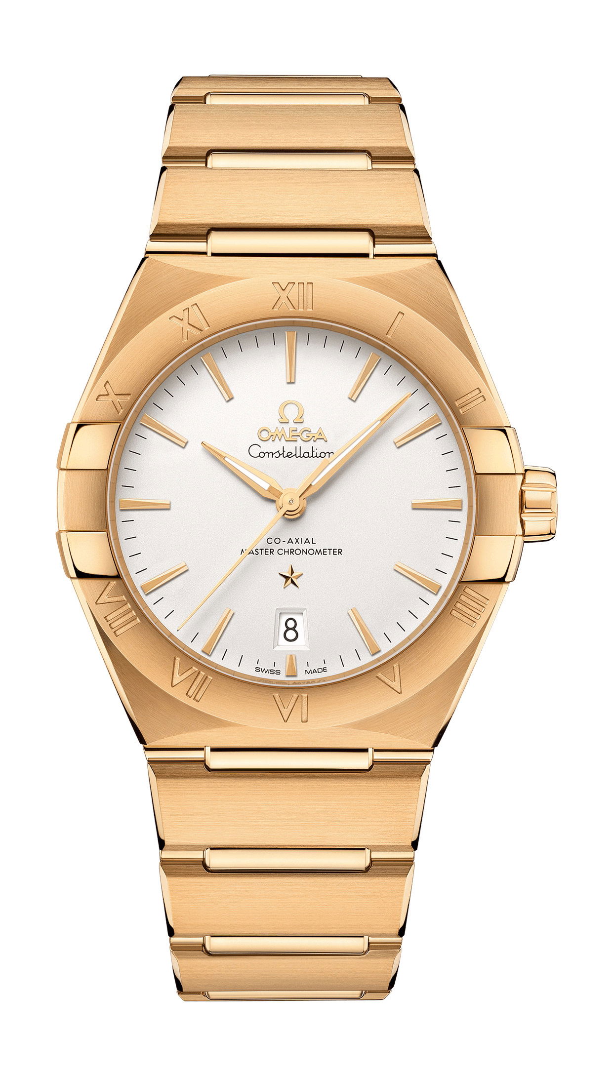 Omega Constellation luxury timepiece - detailed view