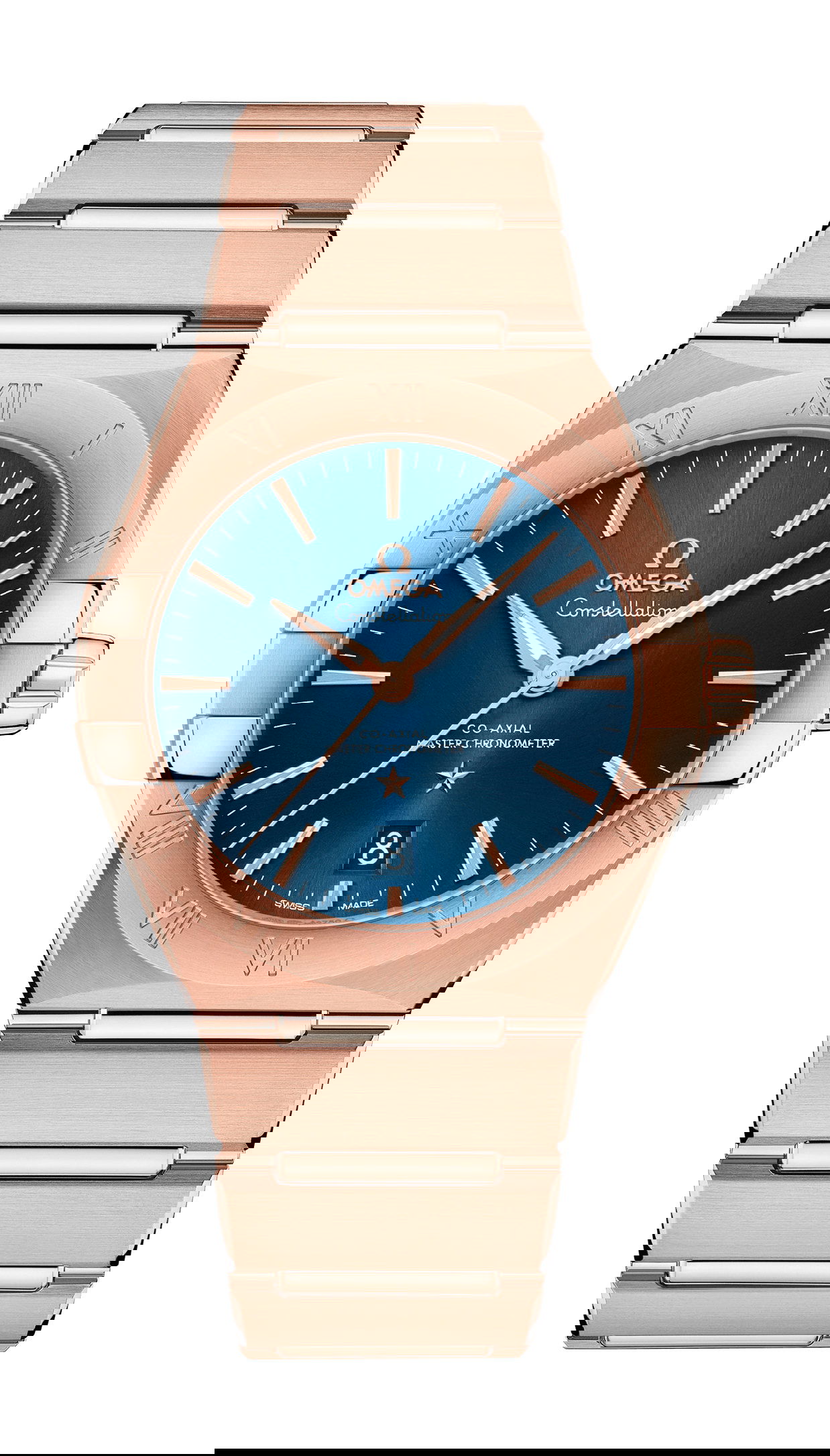 Omega Constellation luxury timepiece - detailed view
