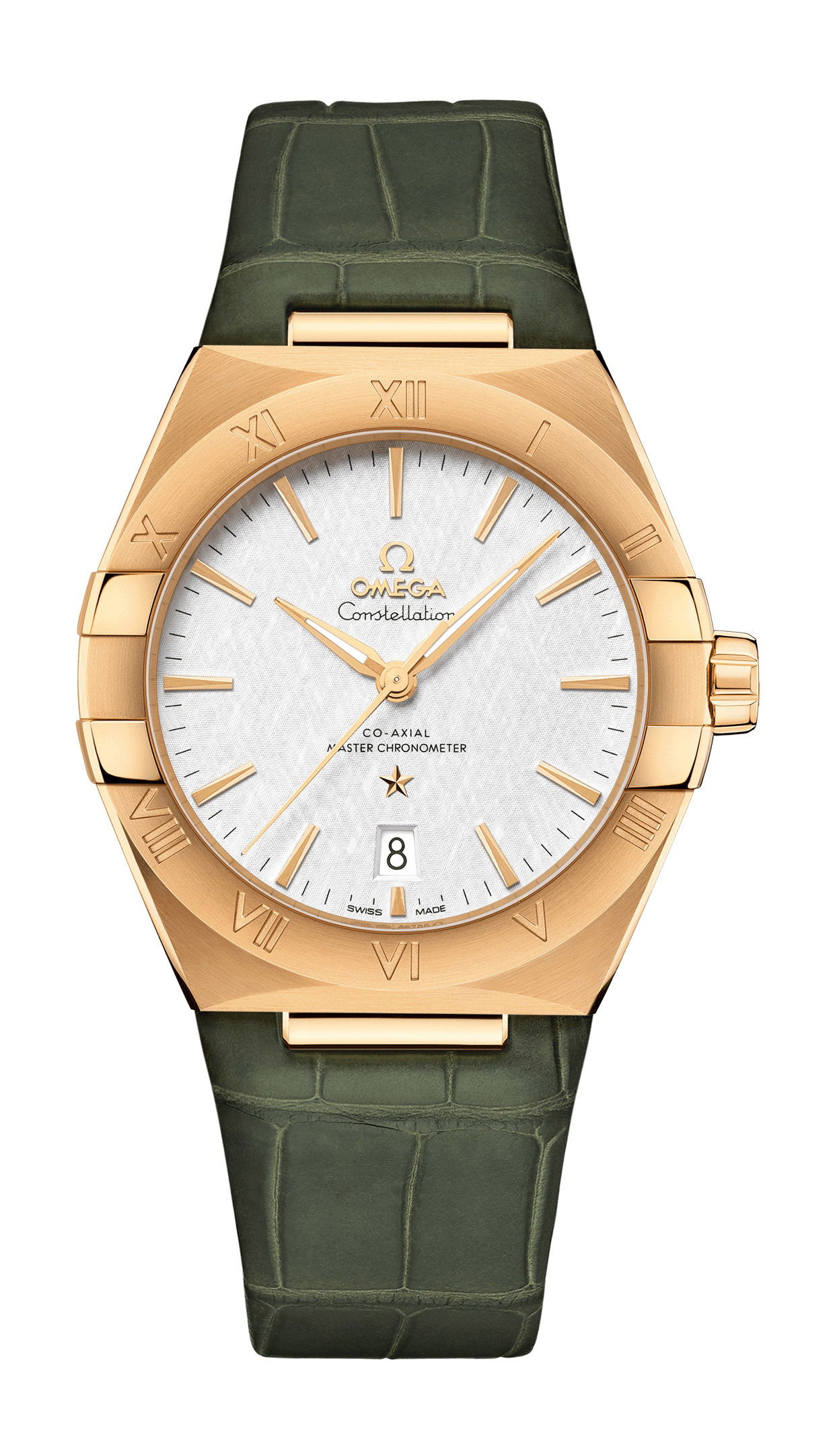 Omega Constellation luxury timepiece - detailed view