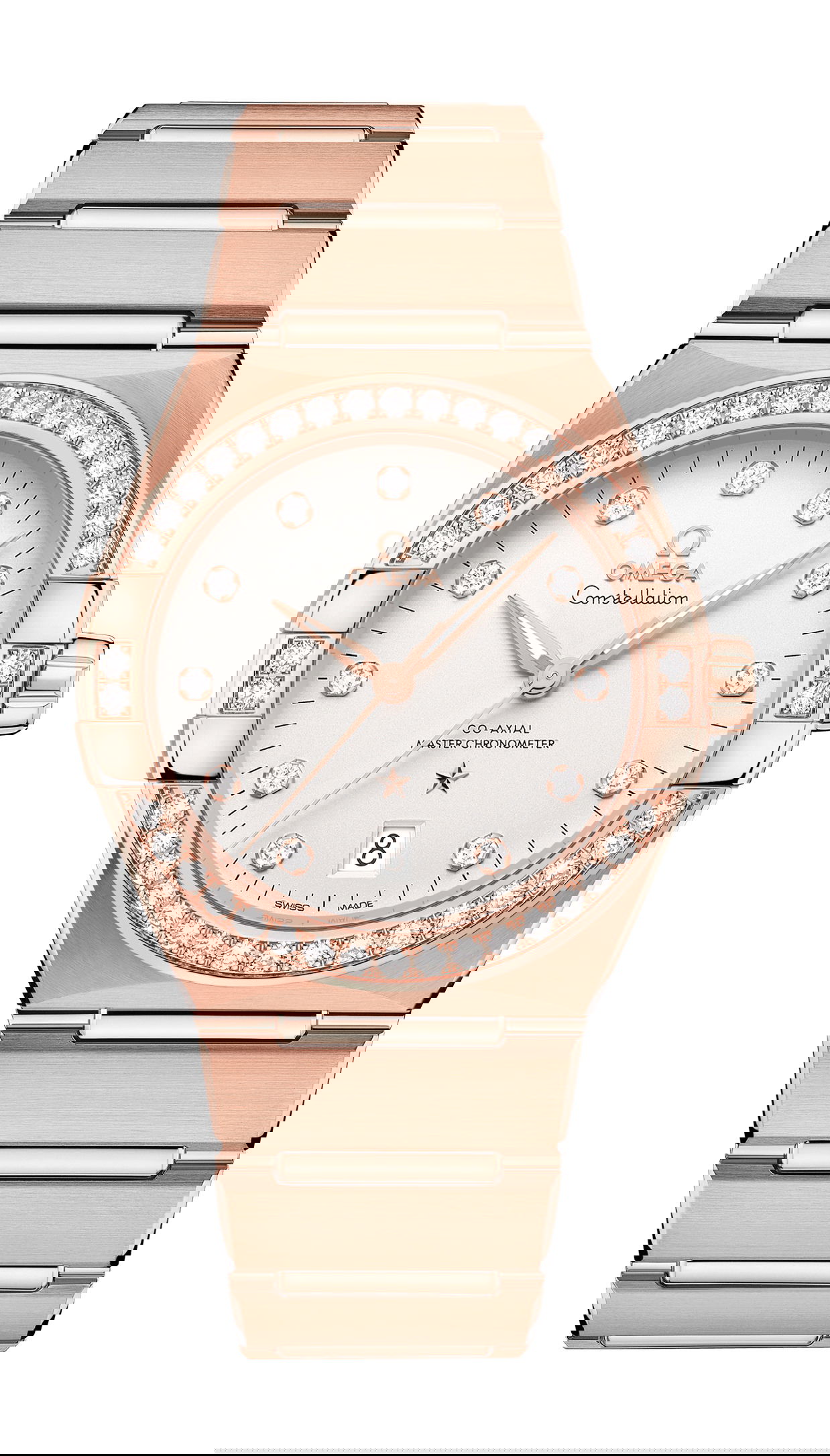Omega Constellation luxury timepiece - detailed view