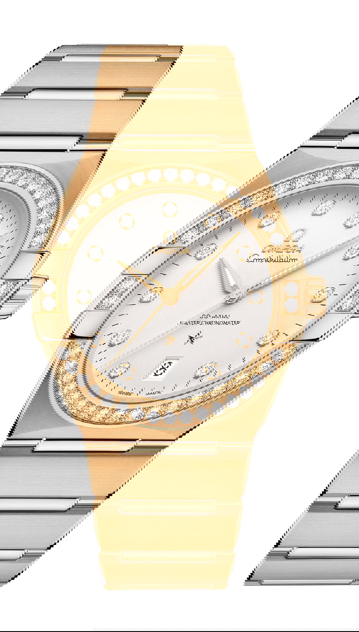 Omega Constellation luxury timepiece - detailed view