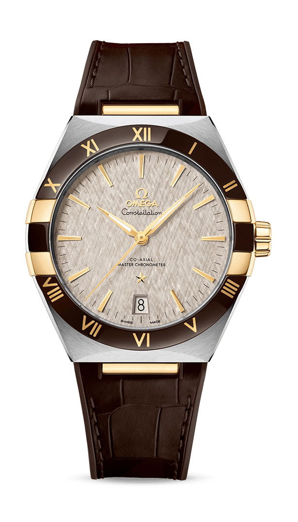 Omega Constellation luxury timepiece - detailed view