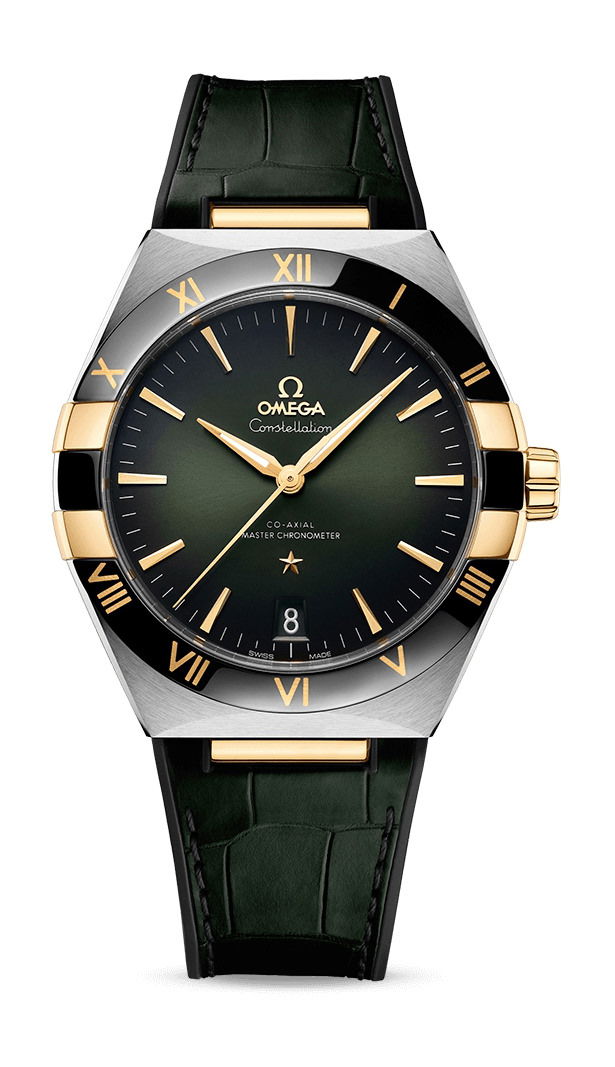 Omega Constellation luxury timepiece - detailed view
