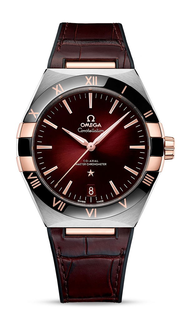 Omega Constellation luxury timepiece - detailed view