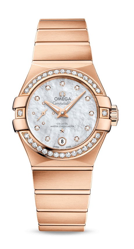 Omega Constellation luxury timepiece - detailed view