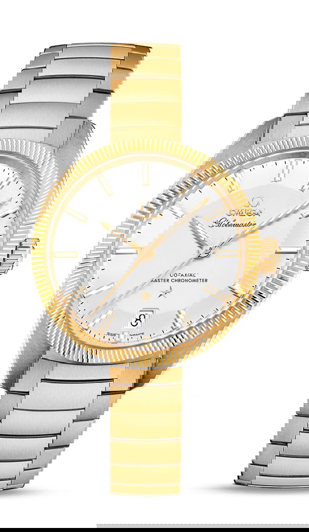 Omega Constellation luxury timepiece - detailed view