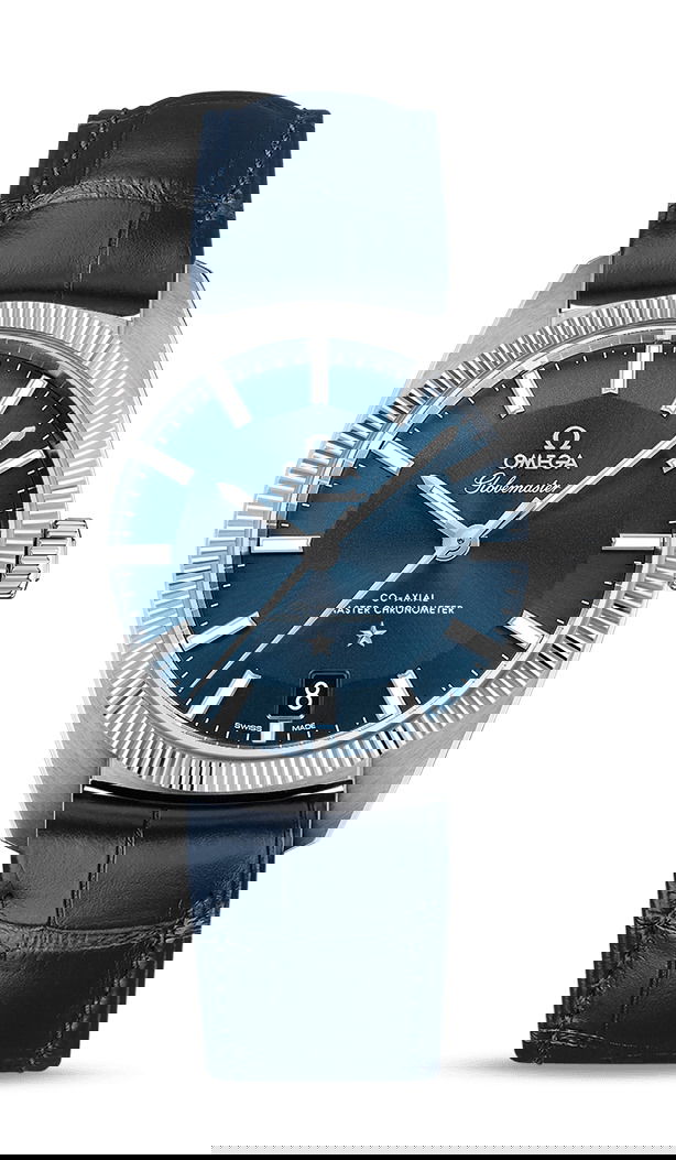 Omega Constellation luxury timepiece - detailed view