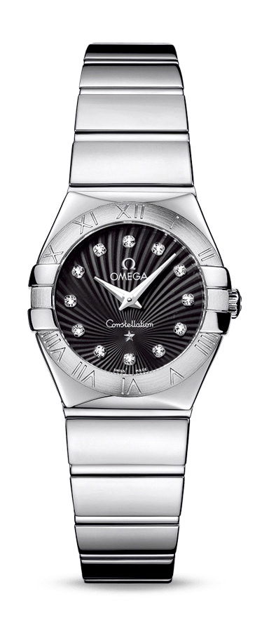 Omega Constellation luxury timepiece - detailed view