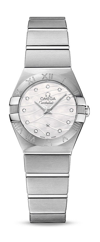 Omega Constellation luxury timepiece - detailed view