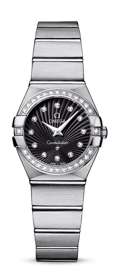 Omega Constellation luxury timepiece - detailed view