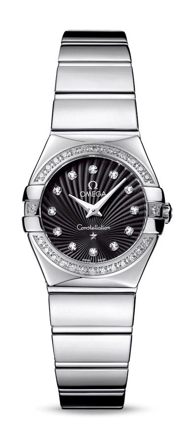 Omega Constellation luxury timepiece - detailed view
