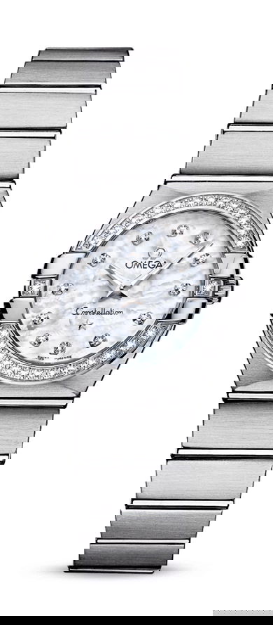 Omega Constellation luxury timepiece - detailed view