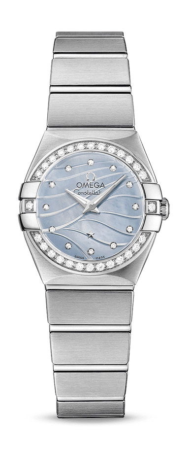 Omega Constellation luxury timepiece - detailed view