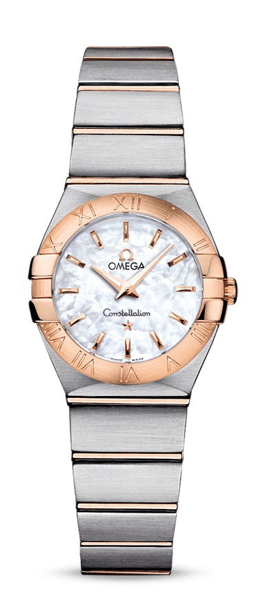 Omega Constellation luxury timepiece - detailed view