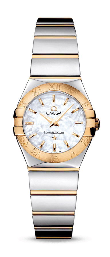 Omega Constellation luxury timepiece - detailed view