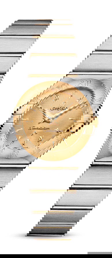 Omega Constellation luxury timepiece - detailed view