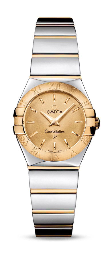 Omega Constellation luxury timepiece - detailed view