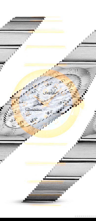 Omega Constellation luxury timepiece - detailed view