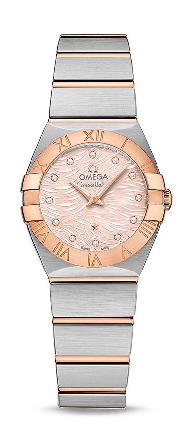 Omega Constellation luxury timepiece - detailed view