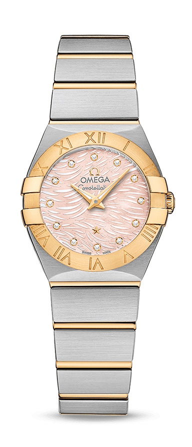 Omega Constellation luxury timepiece - detailed view