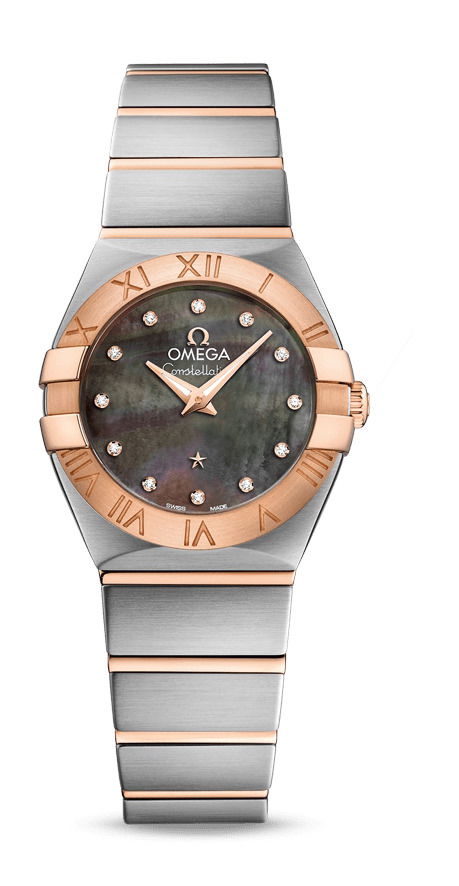 Omega Constellation luxury timepiece - detailed view
