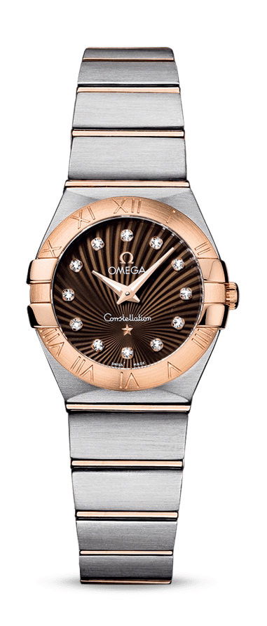 Omega Constellation luxury timepiece - detailed view