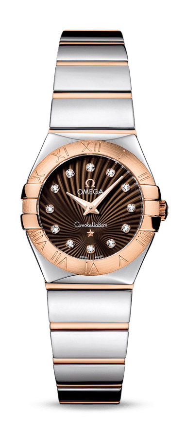 Omega Constellation luxury timepiece - detailed view