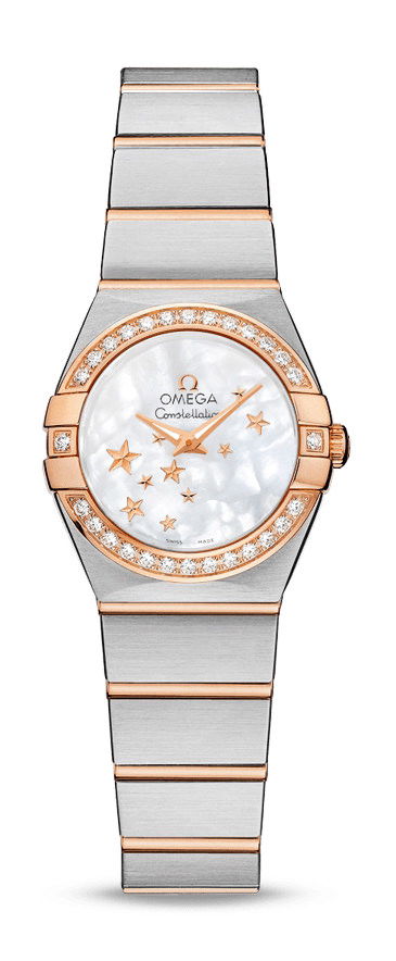 Omega Constellation luxury timepiece - detailed view